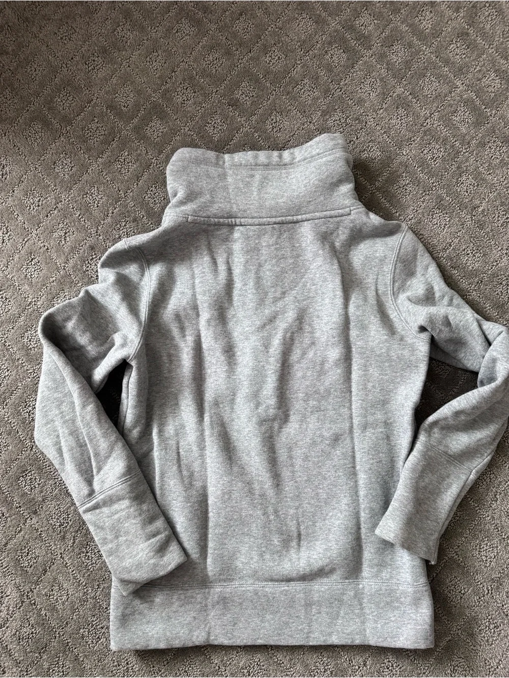 Women’s Puma Light Gray Full-Zip Sweatshirt Jacket Size XS